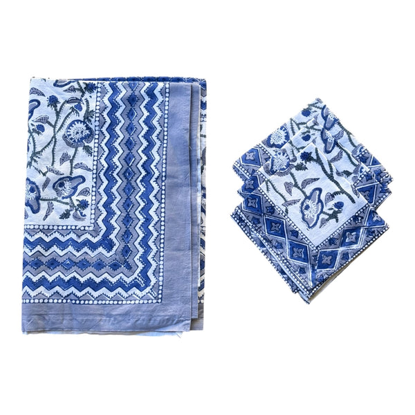 Kit Mesa Posta Indiana HandBlock Printed
