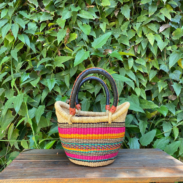 Bolsa Cesto Shopper Africana Bolgatanga - P