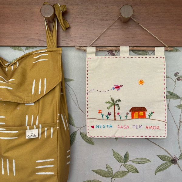 Painel Bordado - Riacho Doce