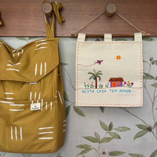 Painel Bordado - Riacho Doce