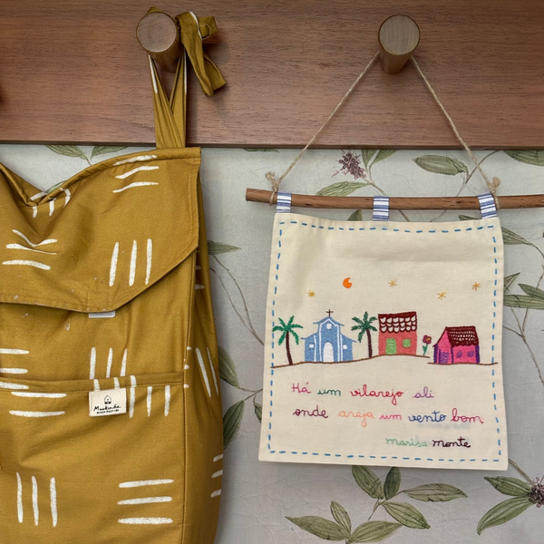 Painel Bordado - Riacho Doce