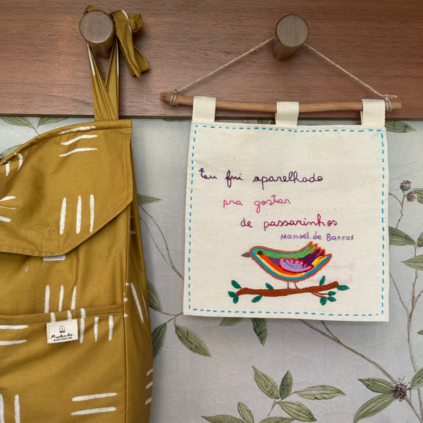 Painel Bordado - Riacho Doce