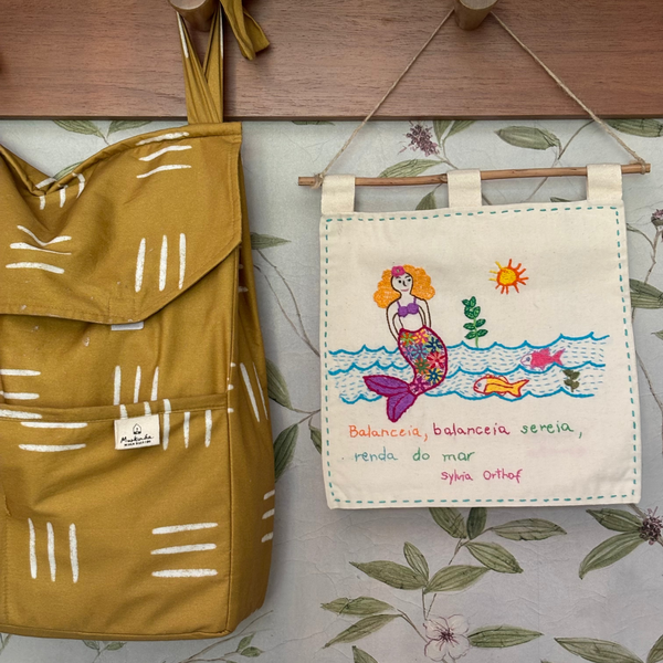 Painel Bordado - Riacho Doce