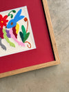 Quadro Tecido Bordado Otomí - México