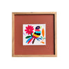 Quadro Tecido Bordado Otomí - México
