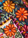Capa de Almofada Bordada Peruana