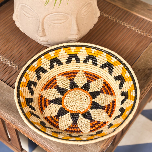 Cesta de Palha de Tucumã P