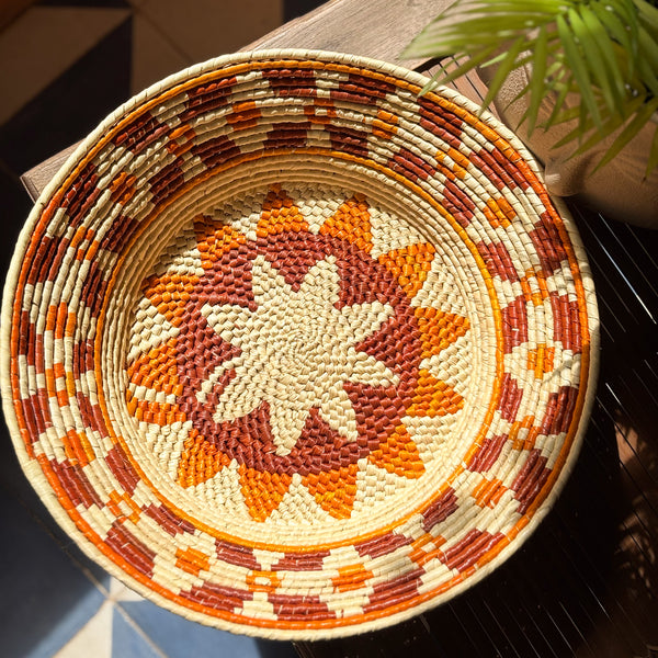 Cesta de Palha de Tucumã M