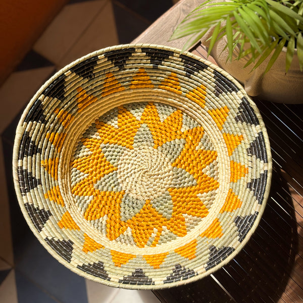 Cesta de Palha de Tucumã M