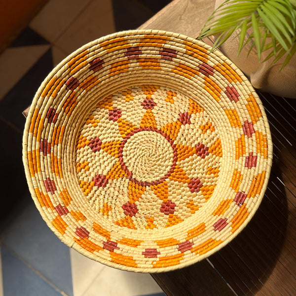 Cesta de Palha de Tucumã M