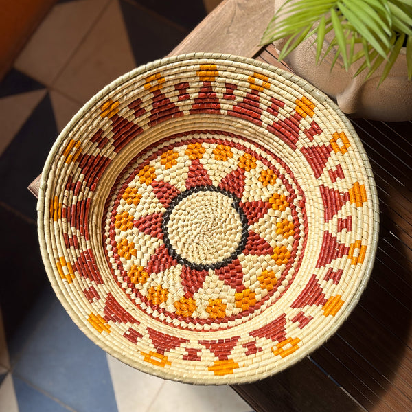 Cesta de Palha de Tucumã M