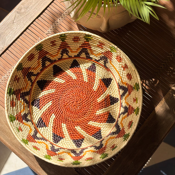 Cesta de Palha de Tucumã G