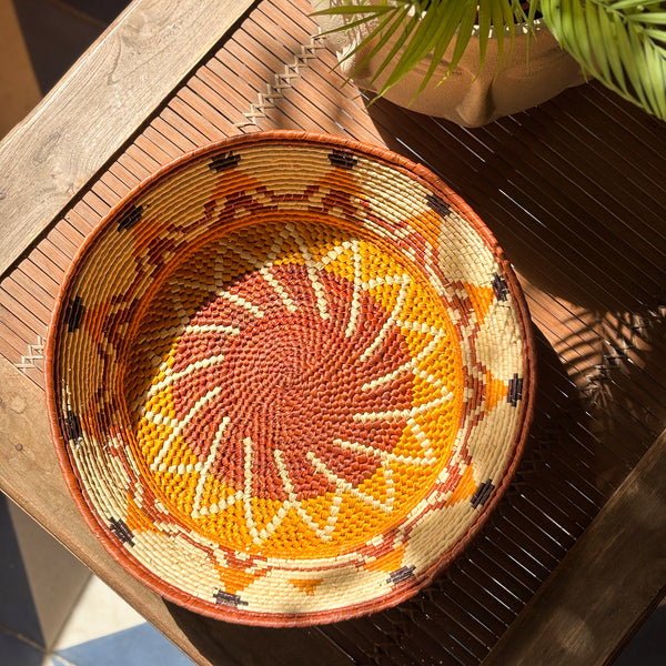 Cesta de Palha de Tucumã G