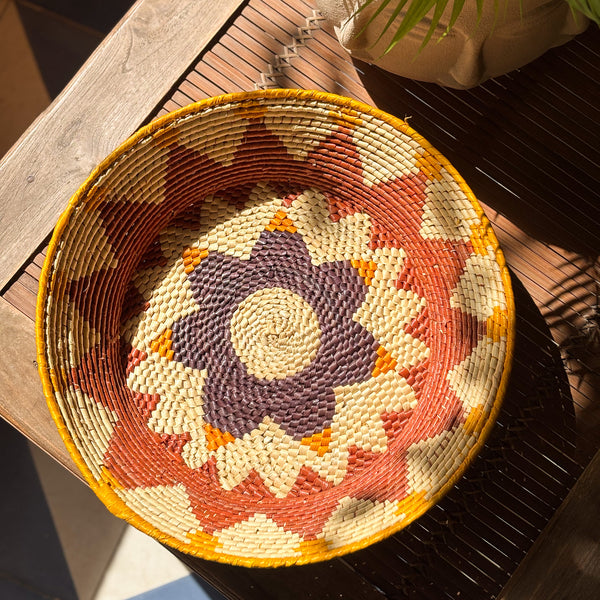 Cesta de Palha de Tucumã G