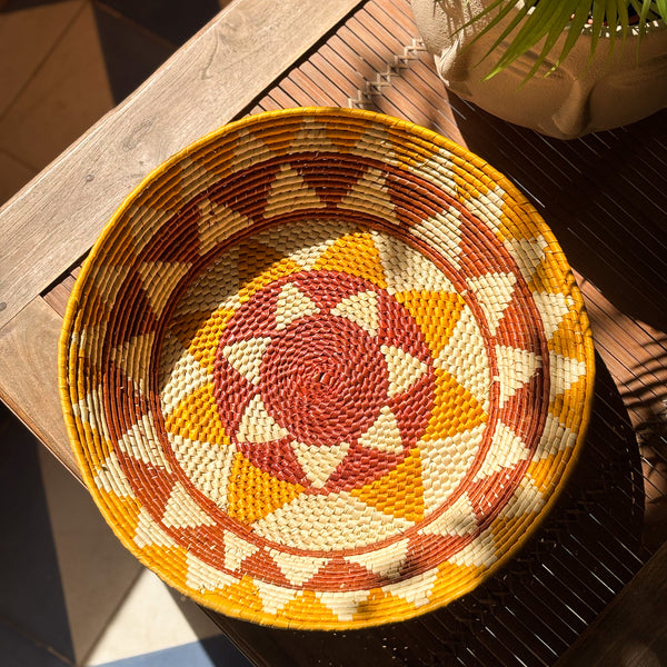 Cesta de Palha de Tucumã G