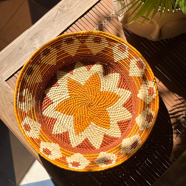 Cesta de Palha de Tucumã G