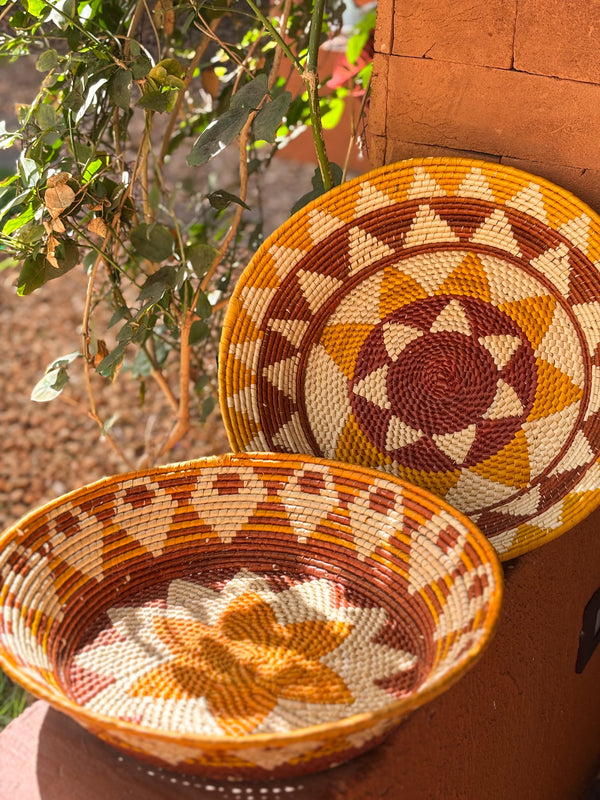 Cesta de Palha de Tucumã G