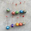 Kit 10 Bolas de Natal - Caxemira