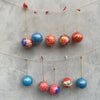 Kit 10 Bolas de Natal - Caxemira
