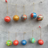Kit 10 Bolas de Natal - Caxemira