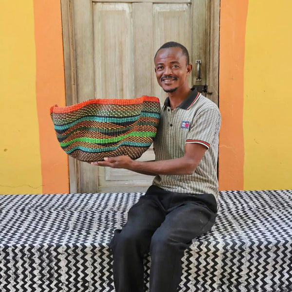 Cesta Wave Africana Bolgatanga XXL