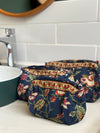 Nécessaire Indiana Kantha Quilt  - Kit com 3
