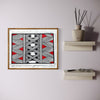 Pintura Indígena Waxamani Mehinako Xingu - 40x30