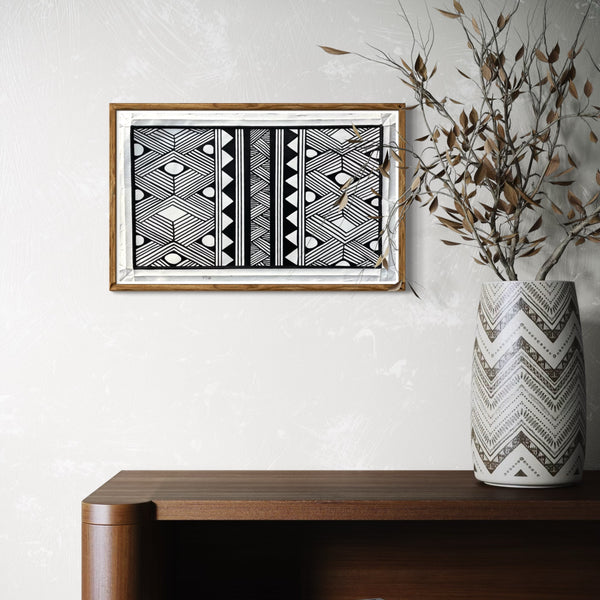 Pintura Indígena Waxamani Mehinako Xingu - 50x30