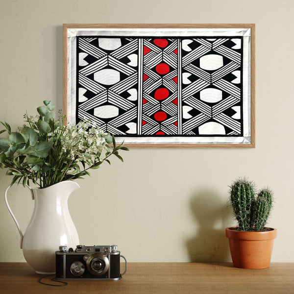 Pintura Indígena Waxamani Mehinako Xingu - 50x30