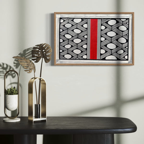 Pintura Indígena Waxamani Mehinako Xingu - 50x30
