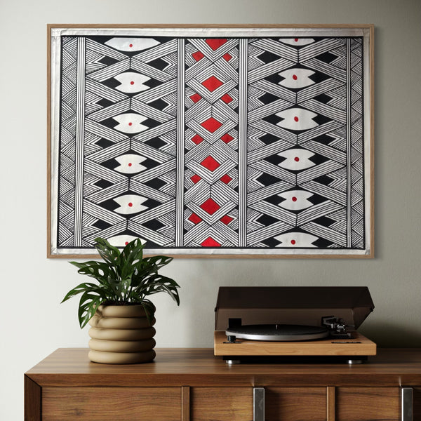 Pintura Indígena Waxamani Mehinako Xingu - 100x70