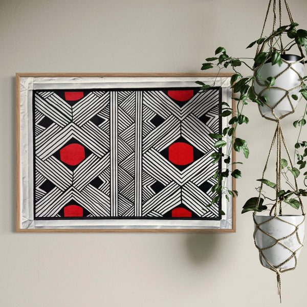 Pintura Indígena Waxamani Mehinako Xingu - 70x50