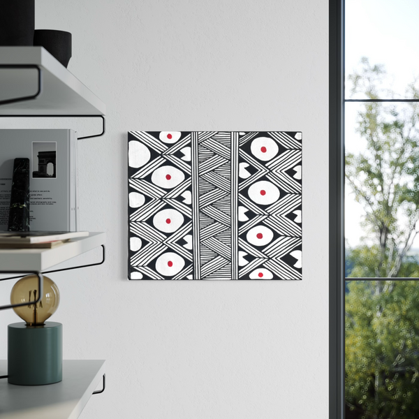 Pintura Indígena Waxamani Mehinako Xingu - 41x35cm