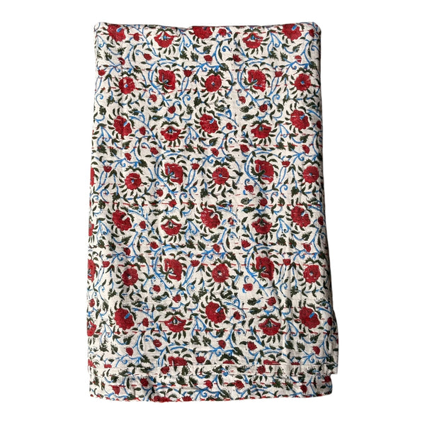 Colcha de Cama Fina Decorativa Indiana