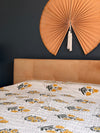 Colcha de Cama Fina Decorativa Indiana