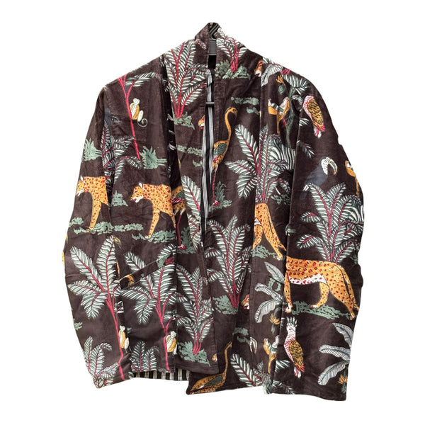 Jaqueta Indiana Velvet Estampada M
