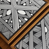 Pintura Indígena Waxamani Mehinako Xingu com Moldura