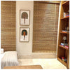 Leque Decorativo de Bolgatanga com Moldura