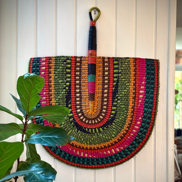 Leque Decorativo Africano Bolgatanga XXL
