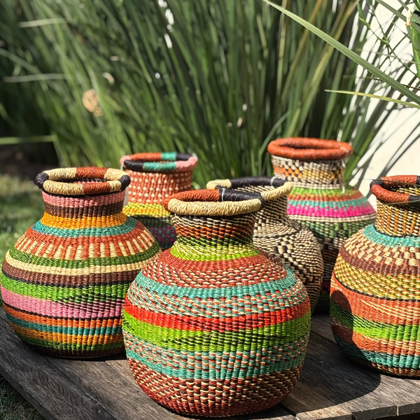 Vaso Decorativo de Bolgatanga