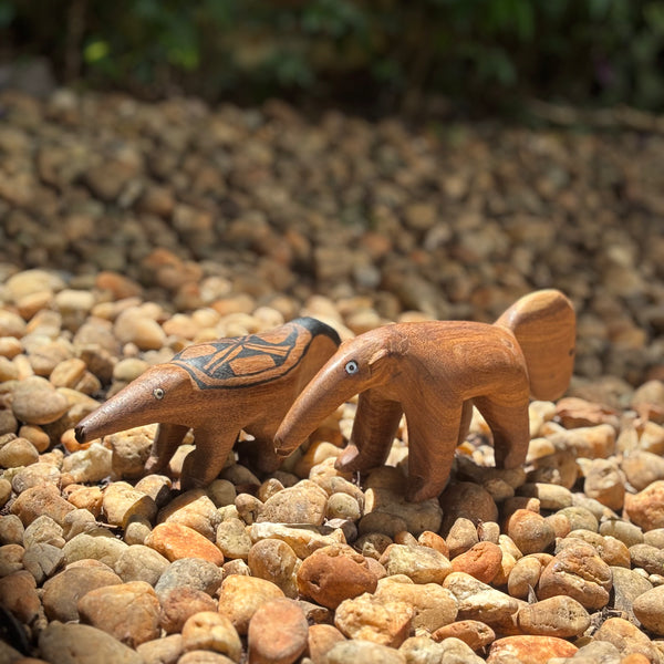 Mini Tamandua de Madeira - Mehinako