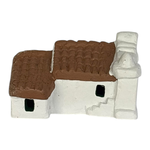 Mini Igreja de Trancoso em Cerâmica   - Artesão Leno