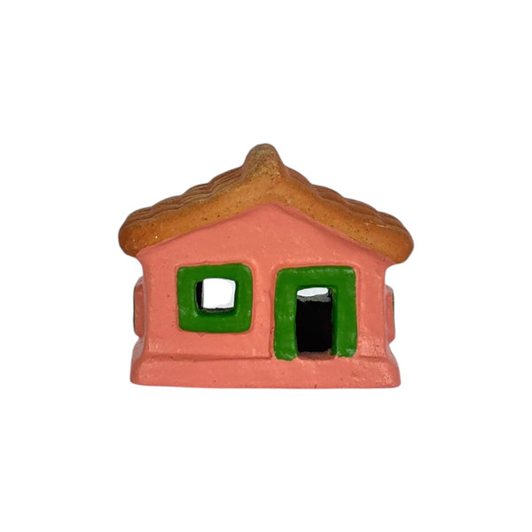Mini Casinha em Cerâmica   - Artesão Leno