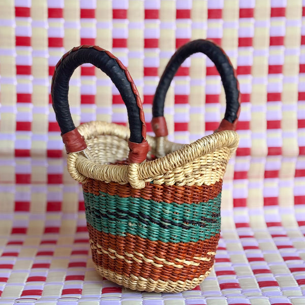 Bolsa Cesto Shopper Africana Bolgatanga - P