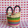 Bolsa Cesto Shopper Africana Bolgatanga - P