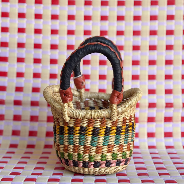 Bolsa Cesto Shopper Africana Bolgatanga - P