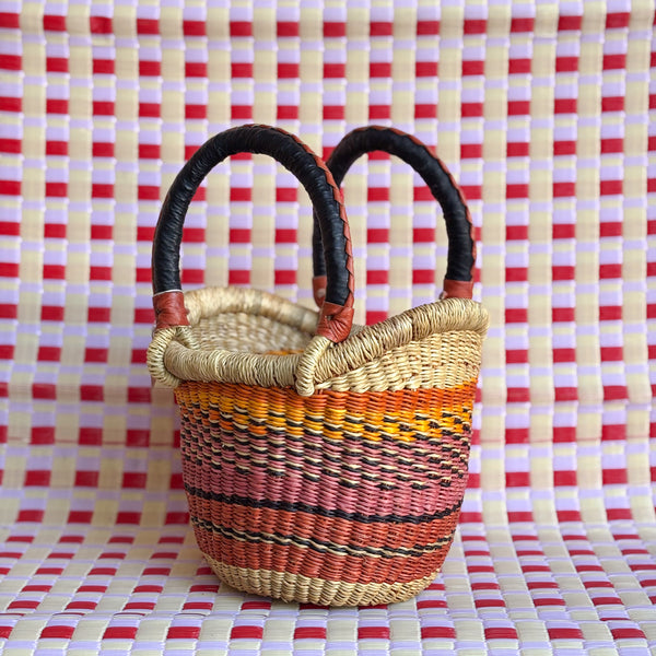 Bolsa Cesto Shopper Africana Bolgatanga - M