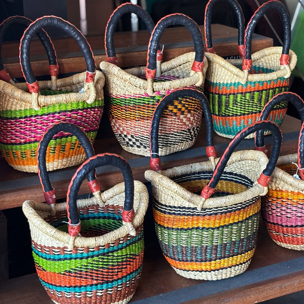 Bolsa Cesto Shopper Africana Bolgatanga - M
