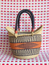 Bolsa Cesto Shopper Africana Bolgatanga - G