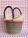 Bolsa Cesto Shopper Africana Bolgatanga - G